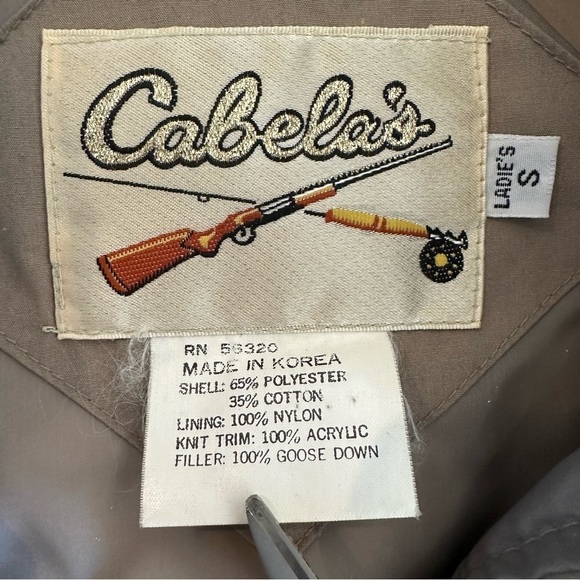 Cabela’s Vintage 100% Goose Down Full Length Zip Ultra Warm Winter Parka - Picture 4 of 9